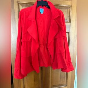 Red blazer